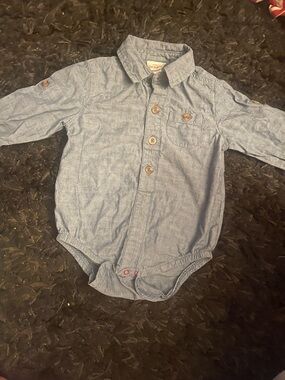 Cat&Jack Baby Boys and Button-Front One-Piece